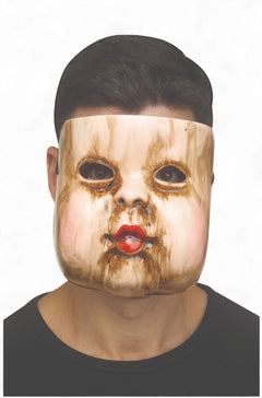 Creepy Doll Face Adult Mask