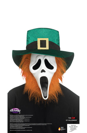 St. Patrick's Day Ghost Face Adult Mask