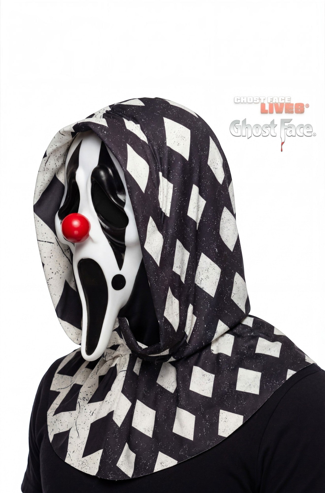 Clown Ghost Face Adult Mask