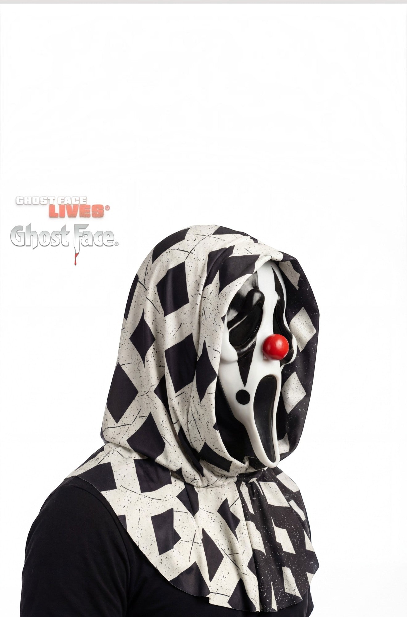Clown Ghost Face Adult Mask