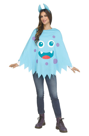 Blue Monster Adult Costume