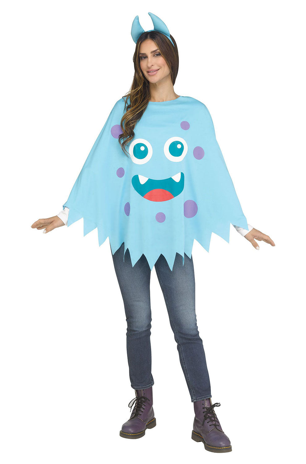 Blue Monster Adult Costume