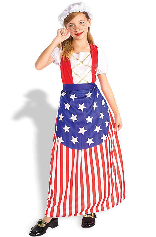 Patriotic Betsy Ross Child Costume