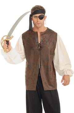 Buccaneer Shirt Adult Costume (XL)