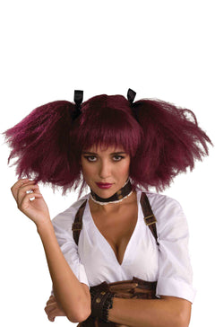 Steampunk Adult Wig (Burgundy)