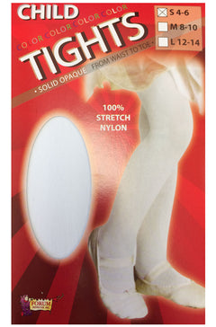 White Child Tights (Medium)