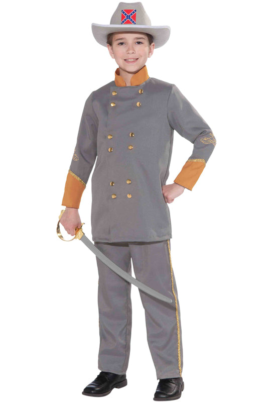 Classic Confederate Officer Child Costume (M)