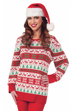 Winter Wonderland Sweater Adult Costume (Large)