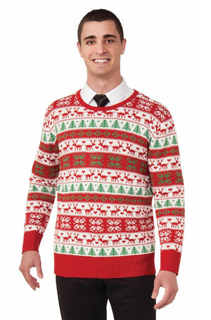 Winter Wonderland Sweater Adult Costume (Large)