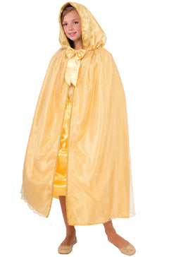Child Royal Princess Cape (Gold)