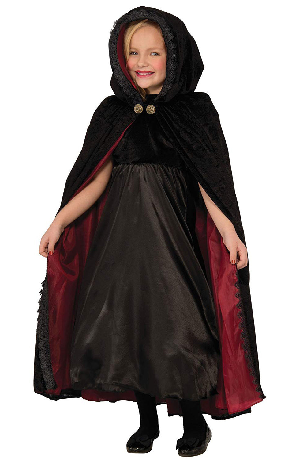 Gothic Vampiress Child Cape