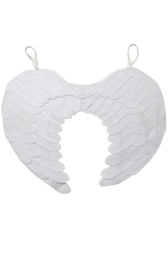 23-Inch Non-Feathered Wings (White)