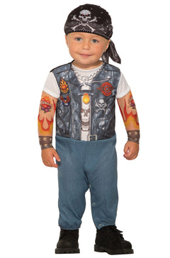 Biker Wild Child Infant Costume