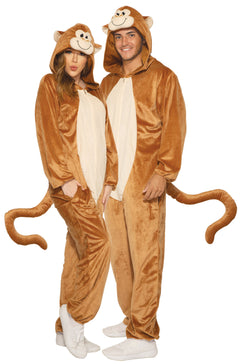 Monkey Jumpsuit Adult Costume