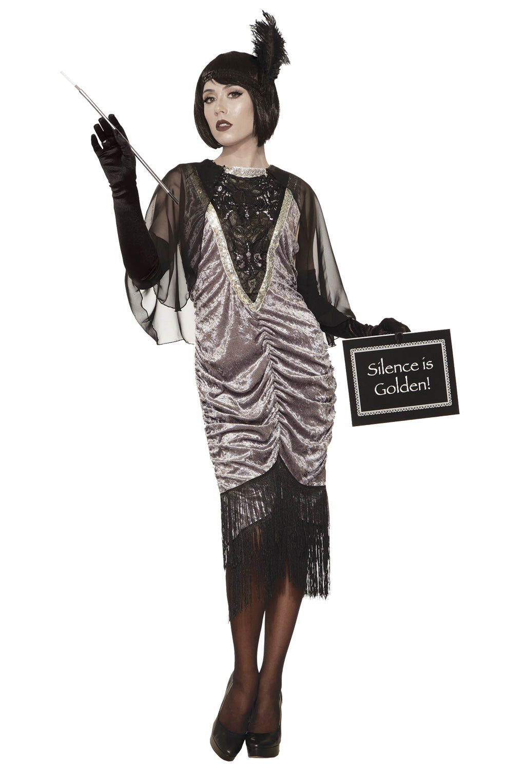 Silent Movie Flapper Adult Costume