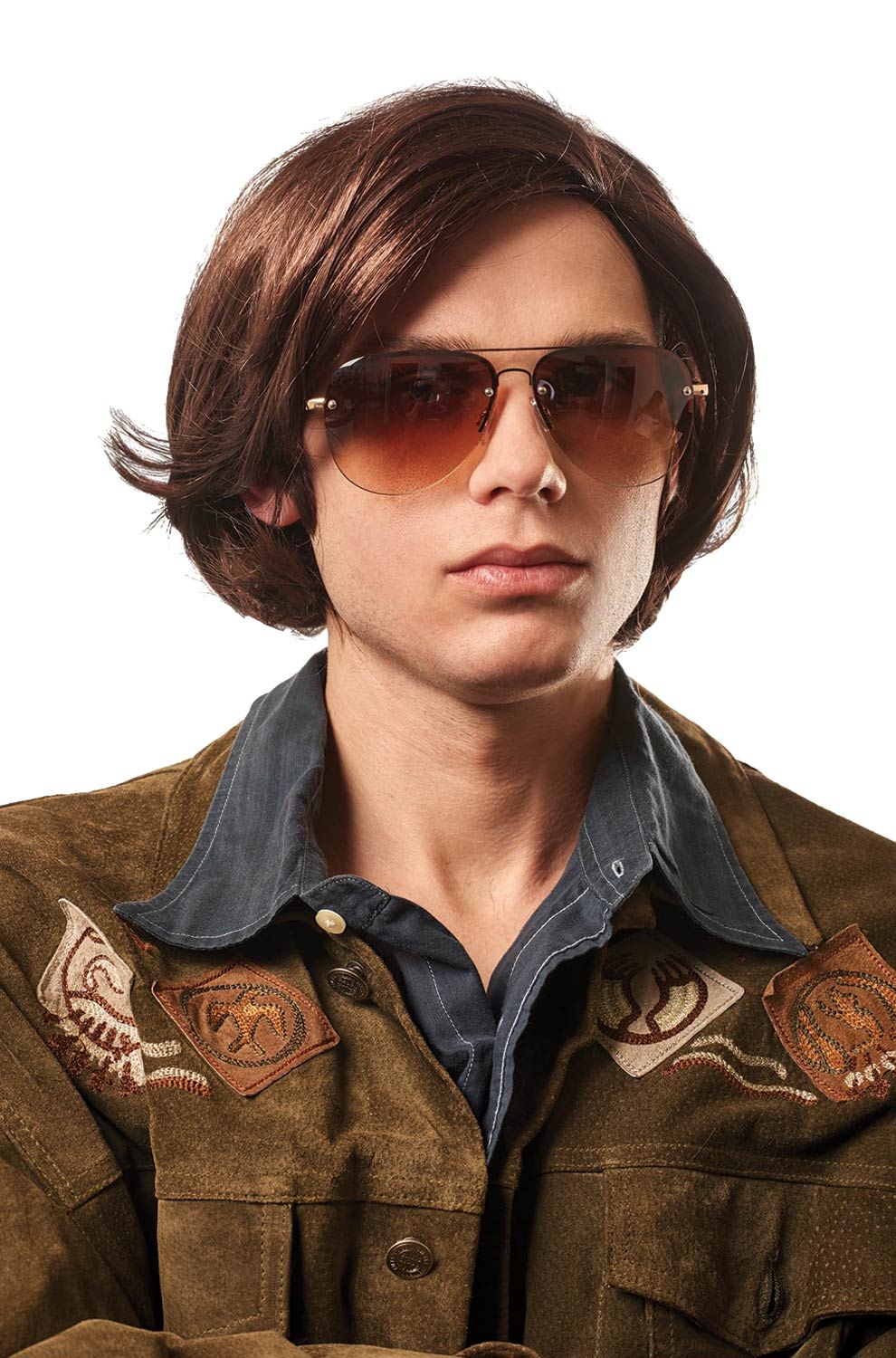 Stone Cold Fox Adult Wig