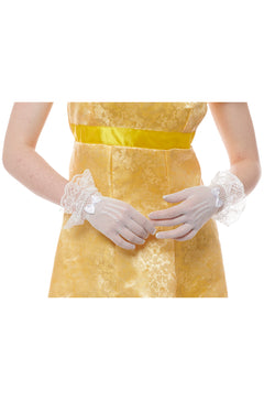 Mesh with Bow Adult Gloves