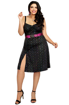 Disco Diva Babe Plus Size Costume