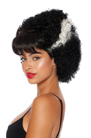 Pinup Bride of Frankenstein Adult Wig