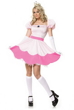 Peach Princess Adult Costume