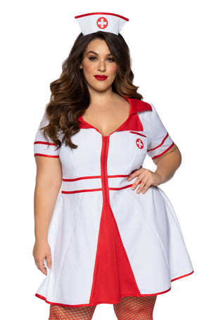 Hospital Honey Plus Size Costume