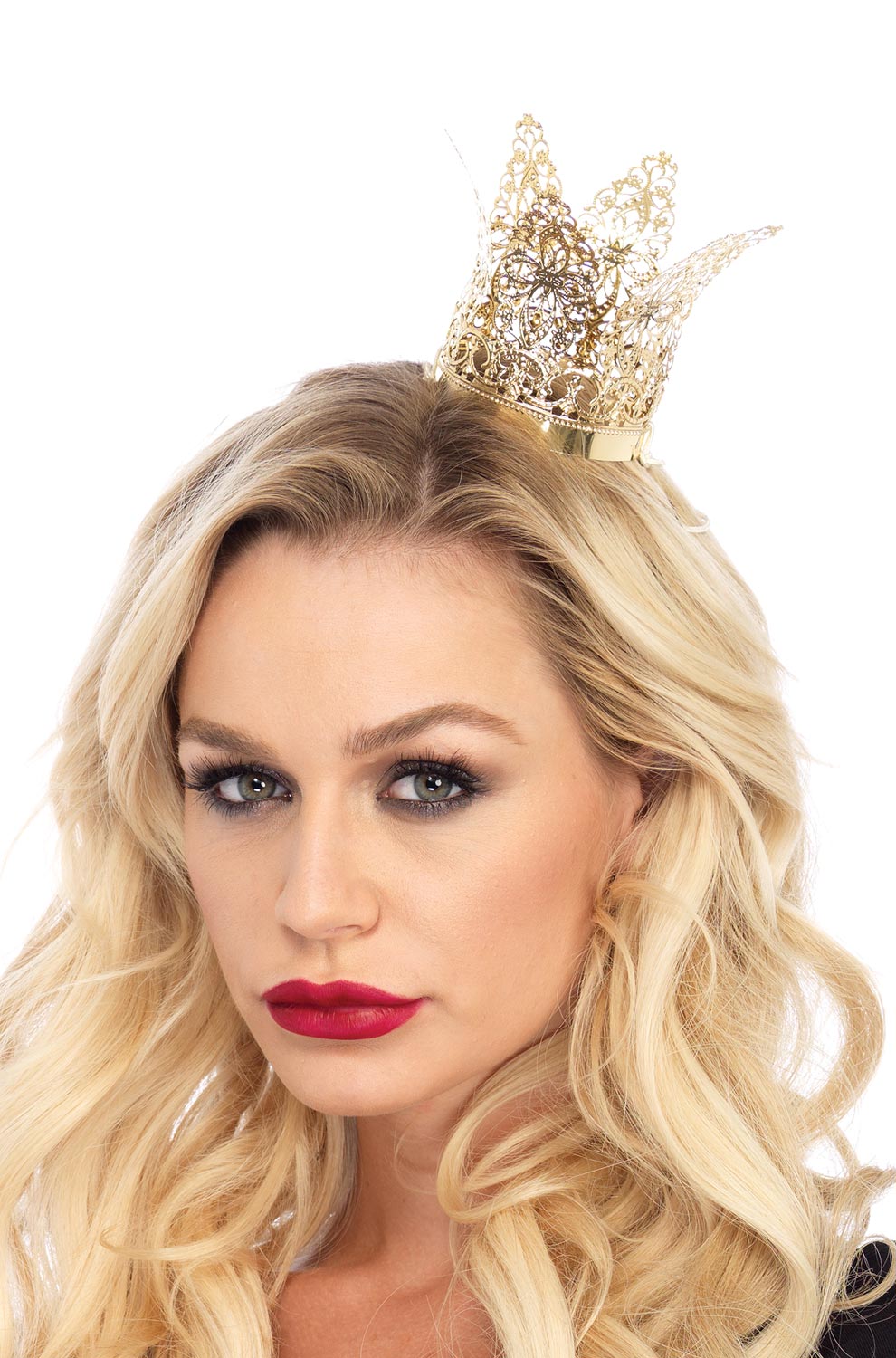 Mini Metal Filigree Crown