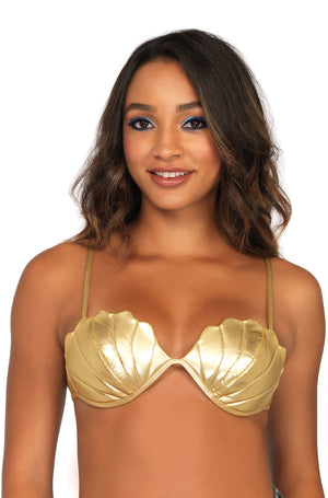 Mermaid Shell Bra Top