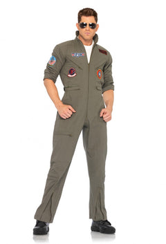 Top Gun Men's Flight Suit Adult Costume