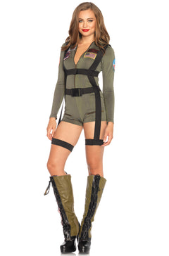 Top Gun Romper Adult Costume