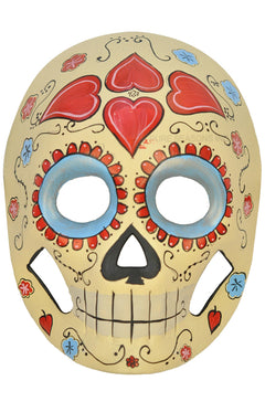 Calavera Masquerade Mask (Ivory)