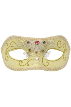 Pavone Masquerade Mask (White)
