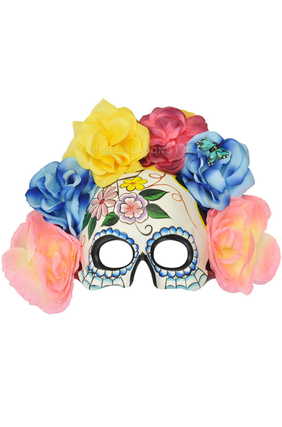 Ethereal Garden Day of the Dead Mask