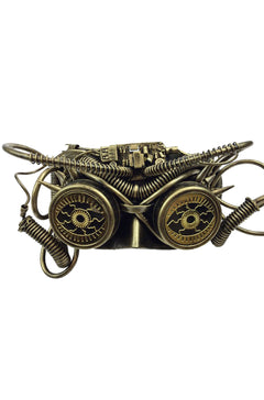 Steampunk Seeker Mask (Gold)