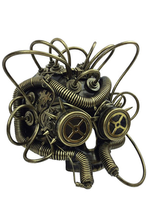 Robot Skull Mask (Gold)