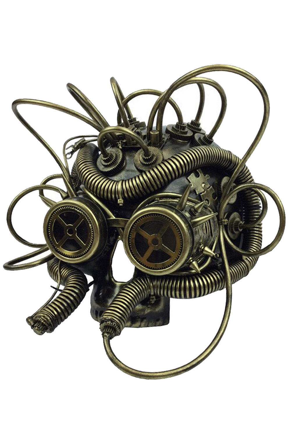 Robot Skull Mask (Gold)