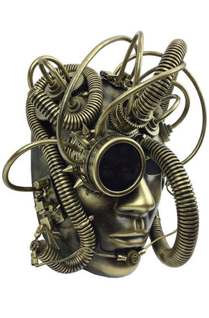 Industrial Figure Mask (Gold)