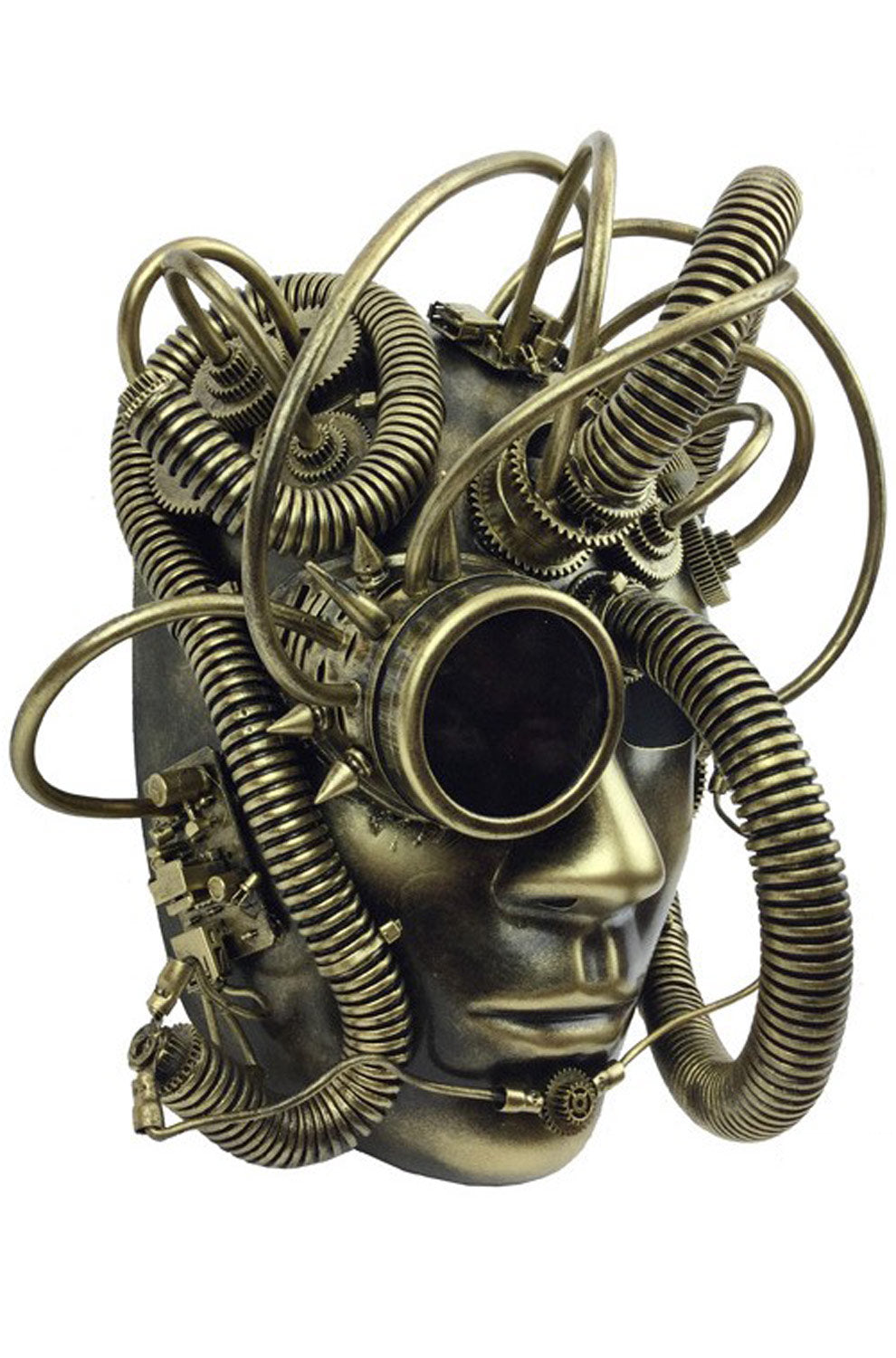 Industrial Figure Mask (Gold)