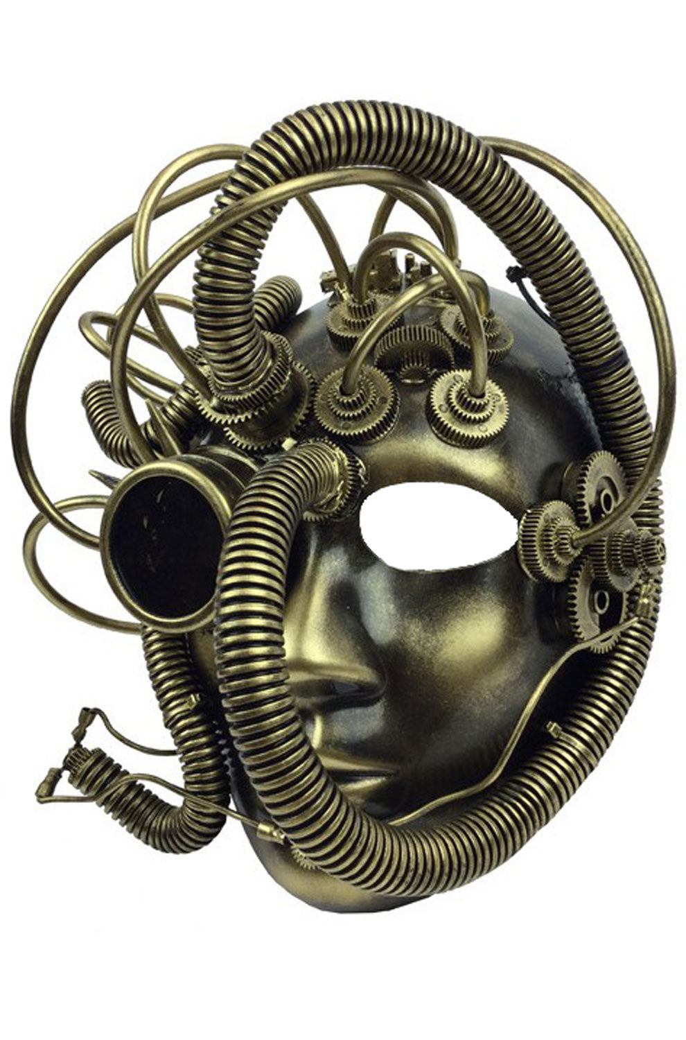 Industrial Figure Mask (Gold)