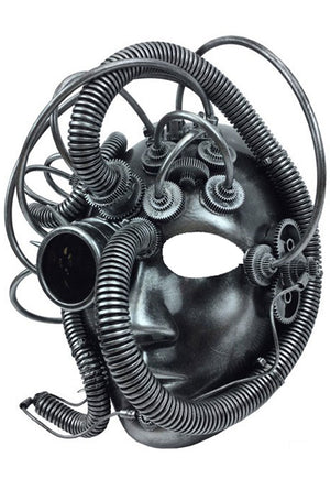 Industrial Figure Mask (Silver)