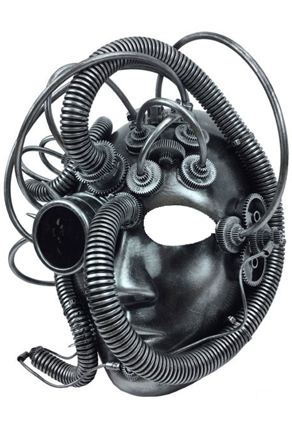 Industrial Figure Mask (Silver)