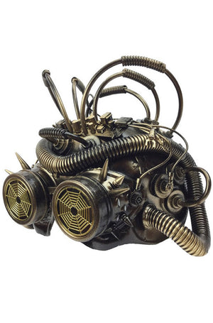 Steam Powered Helmet Mask (Gold)
