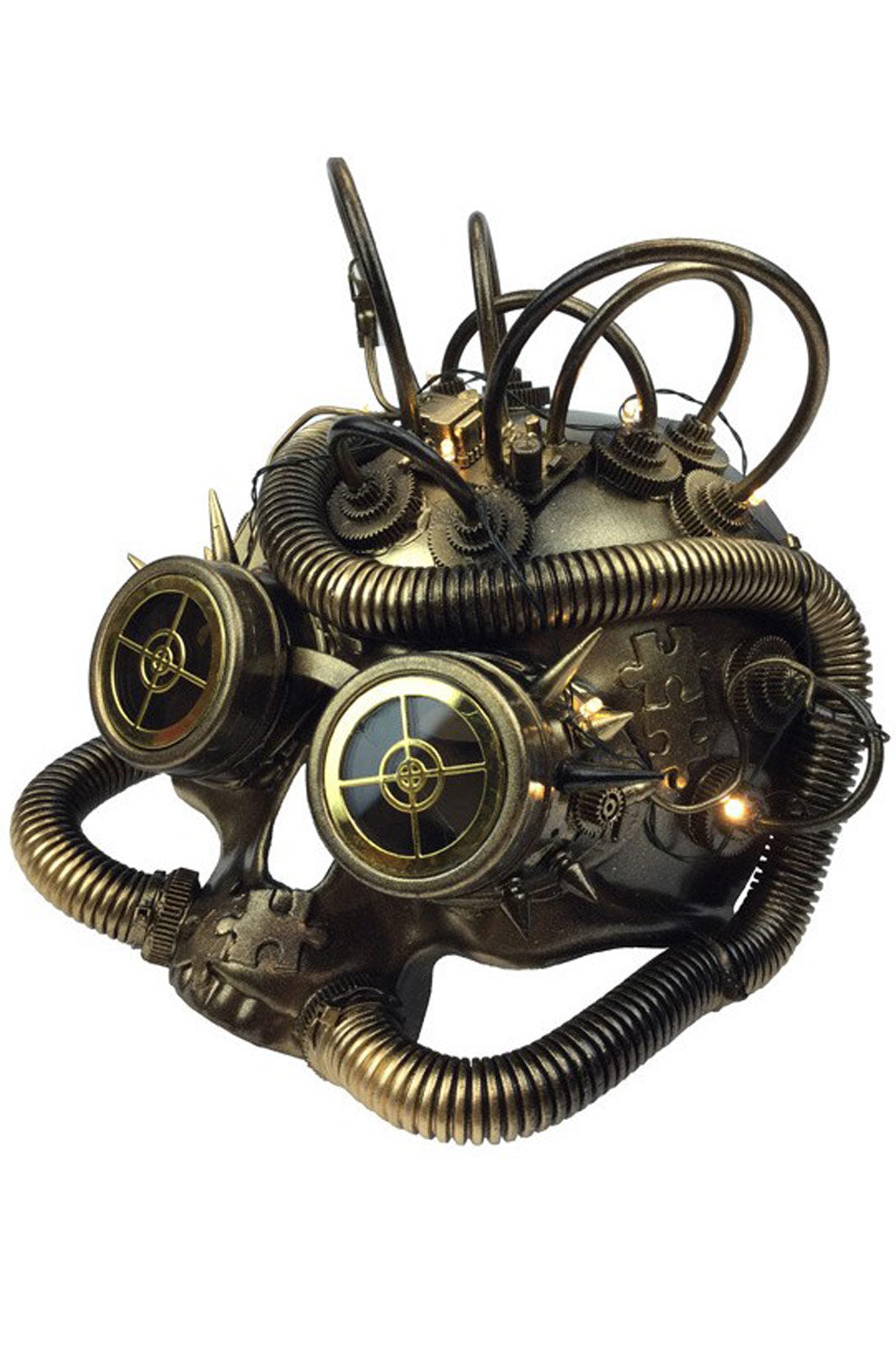 Respirator Skull mask (Gold)