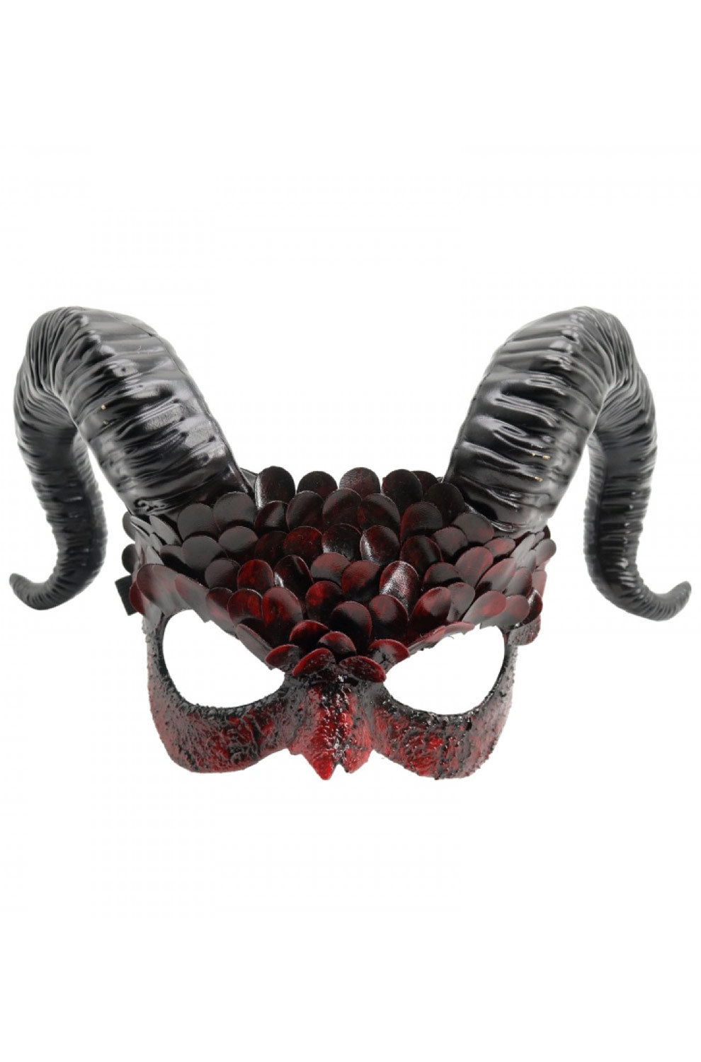 Scarlet Destruction Half Mask