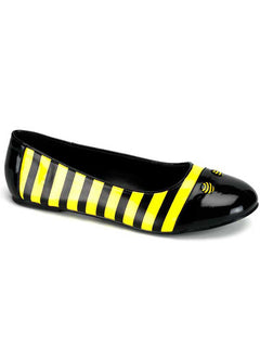 Sweet Honey Bee Adult Ballet Flat Shoes