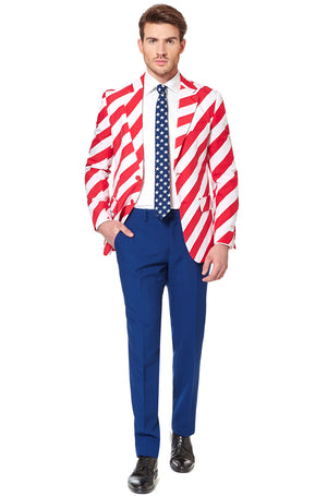 United Stripes Suit Adult Costume