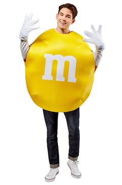 Yellow M&M Adult Costume