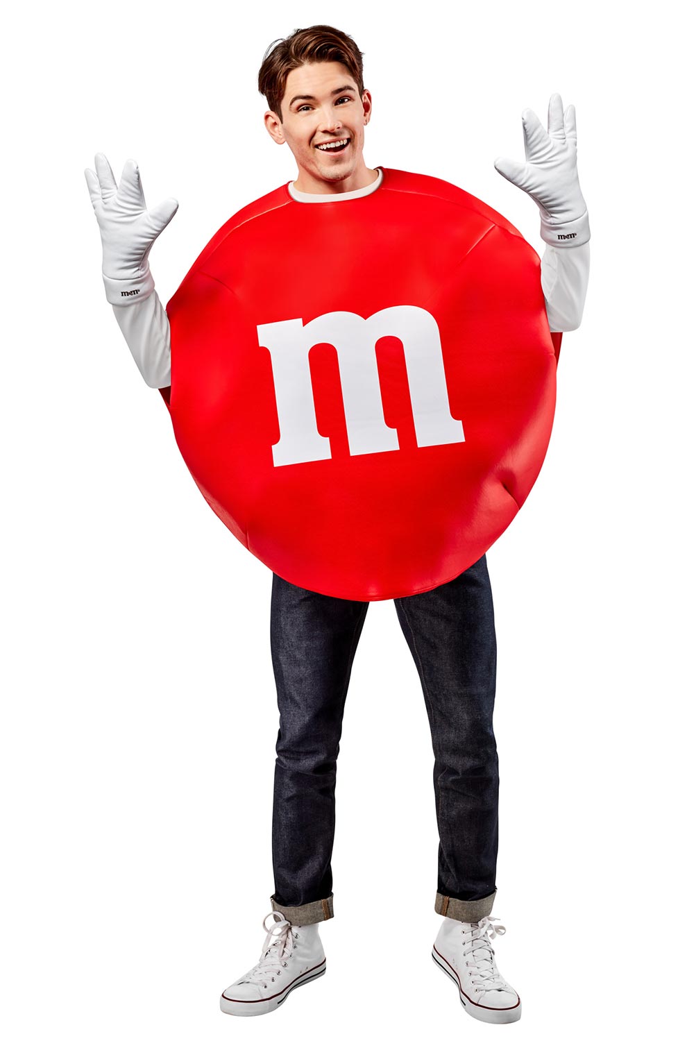 Red M&M Adult Costume