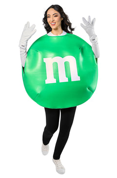 Green M&M Adult Costume