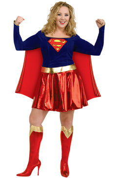 Deluxe Supergirl Plus Size Costume