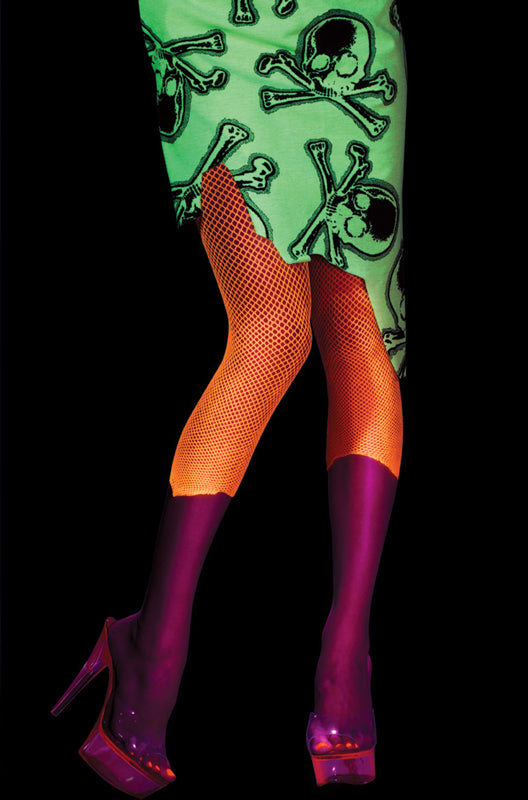 Neon Orange Adult Leggings